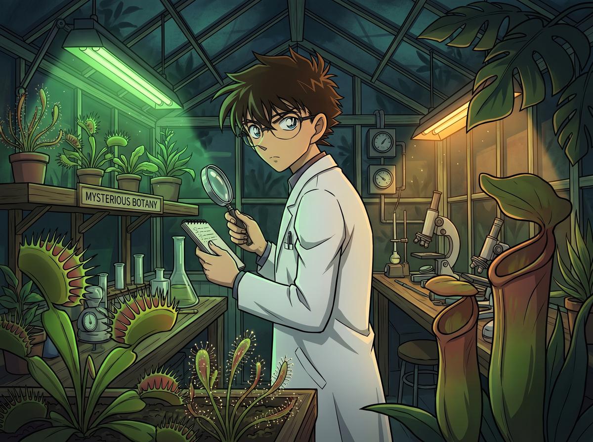 黄色仓库食虫植物视频